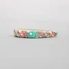 Discount Thread Embroidered And Embellished Beige Hairband Hair Accessories | Hair Bands