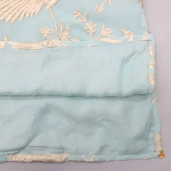 Fashion Thread Embroidered Blue Kurta And Pyjama BOY Indian Ethnic Wear | Ethnic Sets