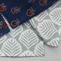 New Three Pocket Detail Indigo Jacket BOY Indian Ethnic Wear | Ethnic Jackets