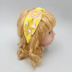 Fashion Tiny Fringed Yellow Hair Band Hair Accessories | Hair Bands