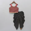 Sale Triangle Design Top And Printed Dhoti Ethnic Wear | Dhotis & Patialas