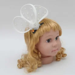 Online Twisted White Net Hair Clip Hair Accessories | Hair Clips
