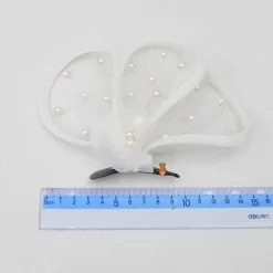 Online Twisted White Net Hair Clip Hair Accessories | Hair Clips