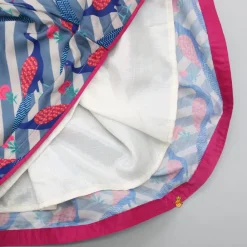 New V Neck Short Sleeves Pink Top And Peacock Printed Flared Palazzo With Sling Bag Twinning Sets | Ethnic Wear