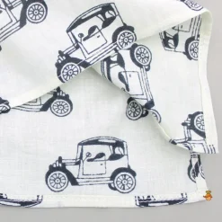 Sale Vehicle Printed Kurta With Jacket And Pyjama BOY Indian Ethnic Wear | Ethnic Sets