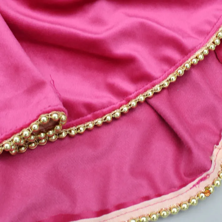 Hot Velvet Embroidered Pink Kurti And Salwar Ethnic Wear | Churidars & Salwars