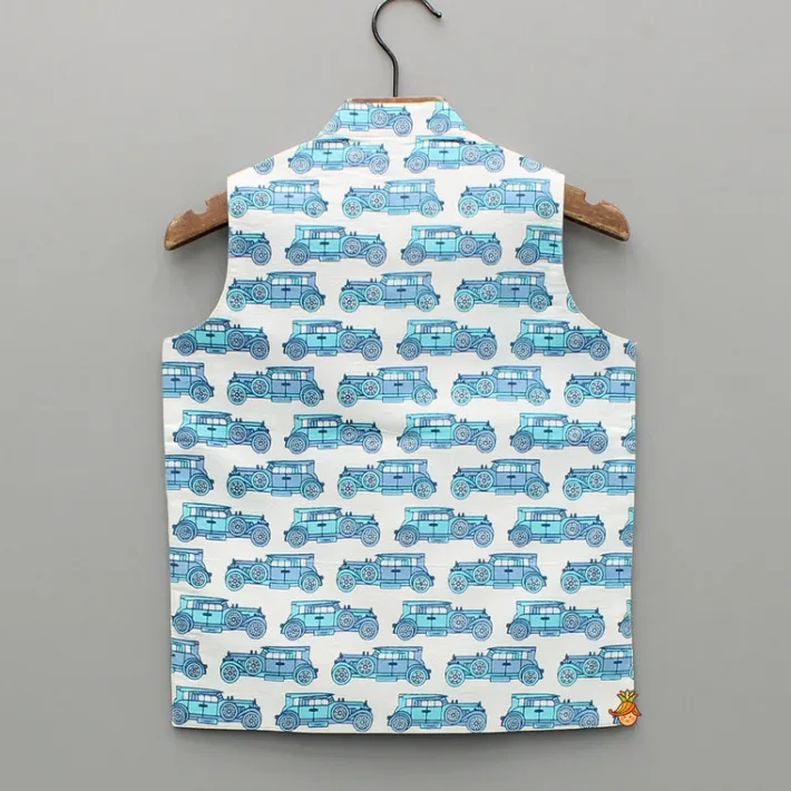 Outlet Vintage Jeep Printed Jacket BOY Indian Ethnic Wear | Ethnic Jackets