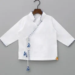 Best White Angrakha Kurta With Dhoti BOY Indian Ethnic Wear | Ethnic Sets
