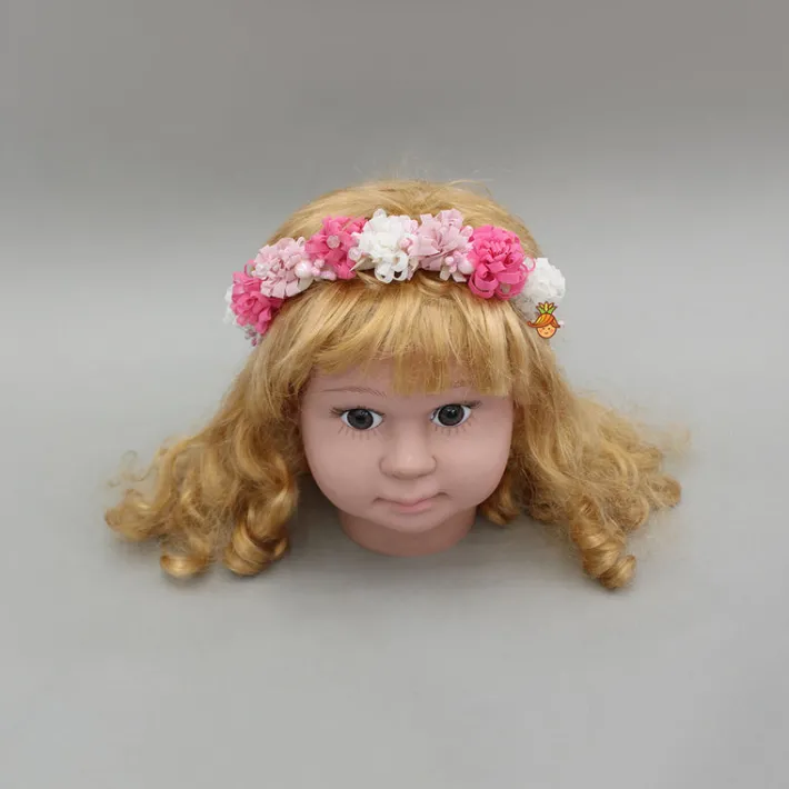 New White Decorative Embellished Braided Head Band Hair Accessories | Head Bands