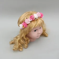 New White Decorative Embellished Braided Head Band Hair Accessories | Head Bands