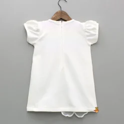 Best White Embellished Dress With Matching Sling Bag Dresses & Sets | Dresses