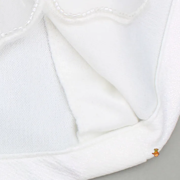 Best White Embellished Dress With Matching Sling Bag Dresses & Sets | Dresses