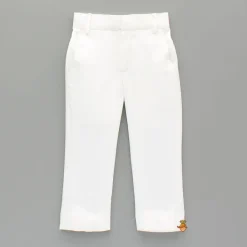 Outlet White Embroidered Sherwani and Pant BOY Indian Ethnic Wear | Sherwani Sets