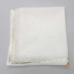 Outlet White Kurti And Tulip Style Dhoti With Net Dupatta Ethnic Wear | Dhotis & Patialas