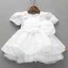 Clearance White Sequin Dress Adorned With Matching Bows Dresses & Sets | Dresses
