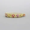Fashion Yellow Embroidered Floral Hairband With Beadwork Hair Accessories | Hair Bands