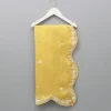 Best Yellow Embroidered Scalloped Dupatta Ethnic Wear