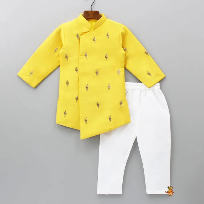 Discount Yellow Kurta And Pyjama BOY Indian Ethnic Wear | Ethnic Sets