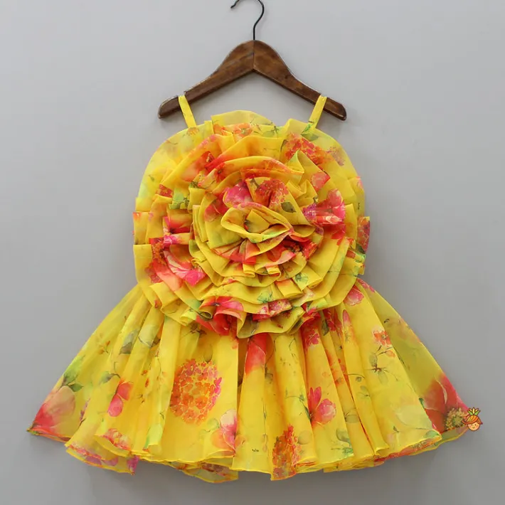 Online Yellow Sleeveless Strappy Dress Dresses & Sets | Dresses