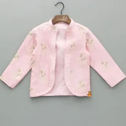 Hot Zari Thread Work Full Sleeves Jacket With Kurta And Pyjama BOY Indian Ethnic Wear | Ethnic Sets